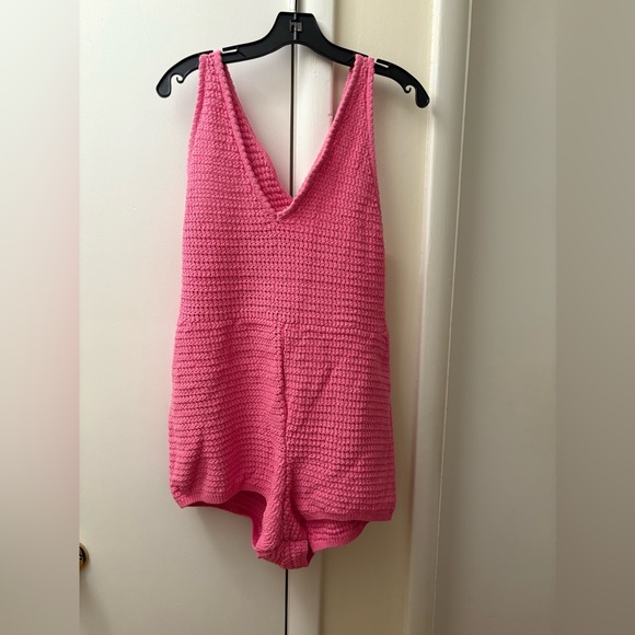 FREE PEOPLE Fauxchet Romper🌻✌🏾NWT - Picture 3 of 6